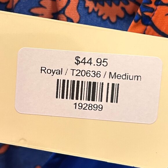 Entro Blue Floral Blouse - Picture 9 of 9